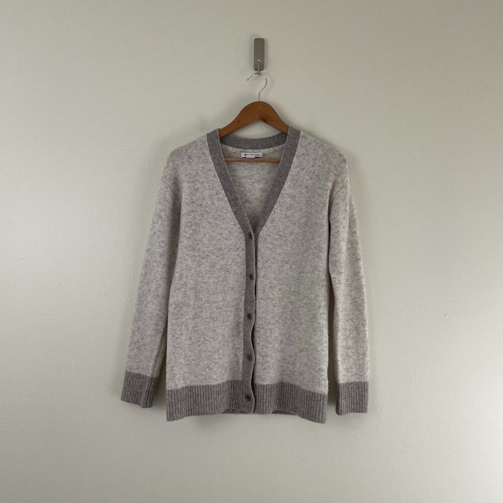 Athleta Westlake Extra Fine Merino Wool Button Front Cardigan Size XS